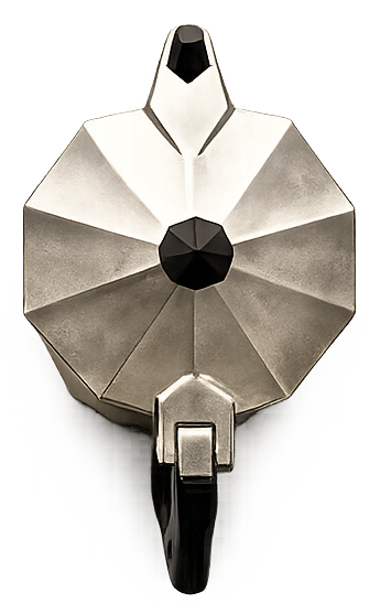 Classic stovetop Moka Pot coffee maker part 1